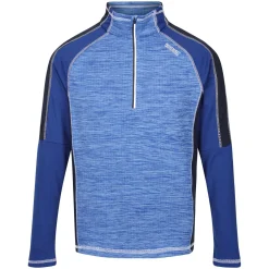 Regatta Hepley Homme Polaire léger zippé à moitié |<Homme Polaires Demi-Zip