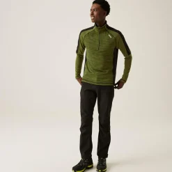 Regatta Hepley Homme Polaire léger zippé à moitié |<Homme Polaires Demi-Zip
