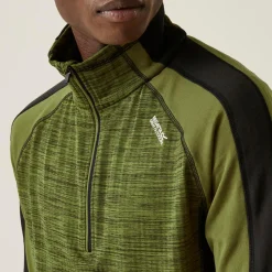 Regatta Hepley Homme Polaire léger zippé à moitié |<Homme Polaires Demi-Zip