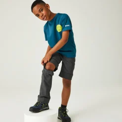Regatta Highton Enfant Pantalon de marche modulable |<Enfant Vêtements Garçon|Pantalons Zippés