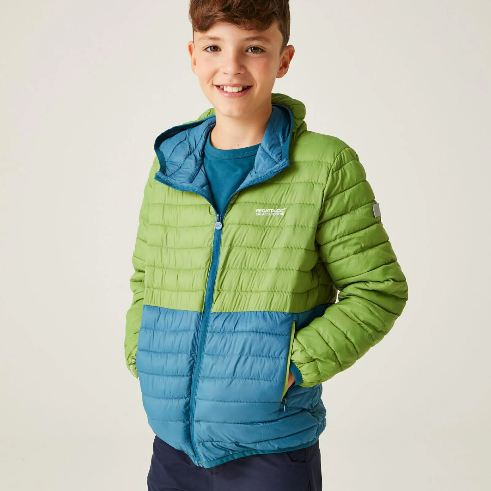 Regatta Hillpack II Enfant Veste à capuche |<Enfant Vêtements Garçon|Doudoune