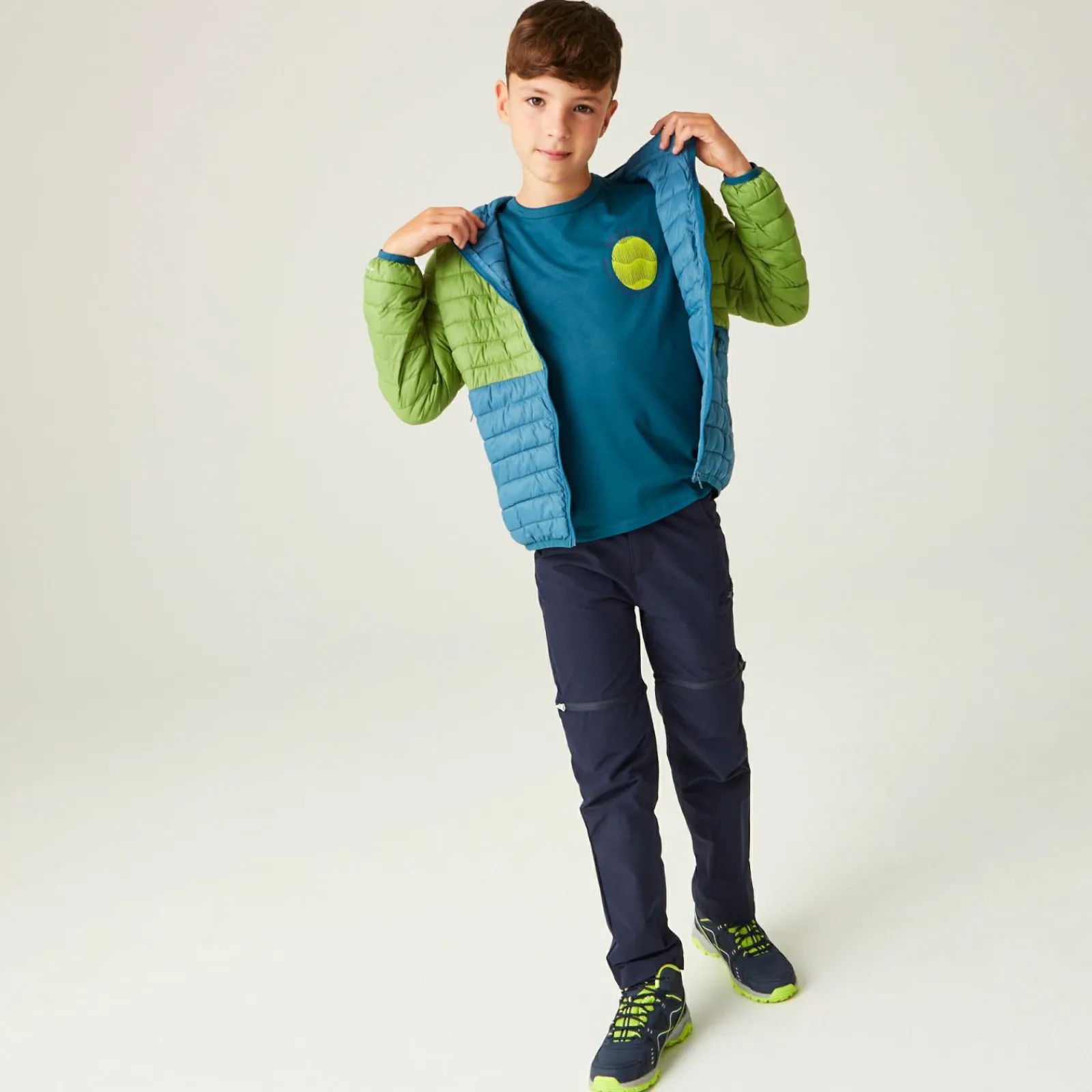 Regatta Hillpack II Enfant Veste à capuche |<Enfant Vêtements Garçon|Doudoune