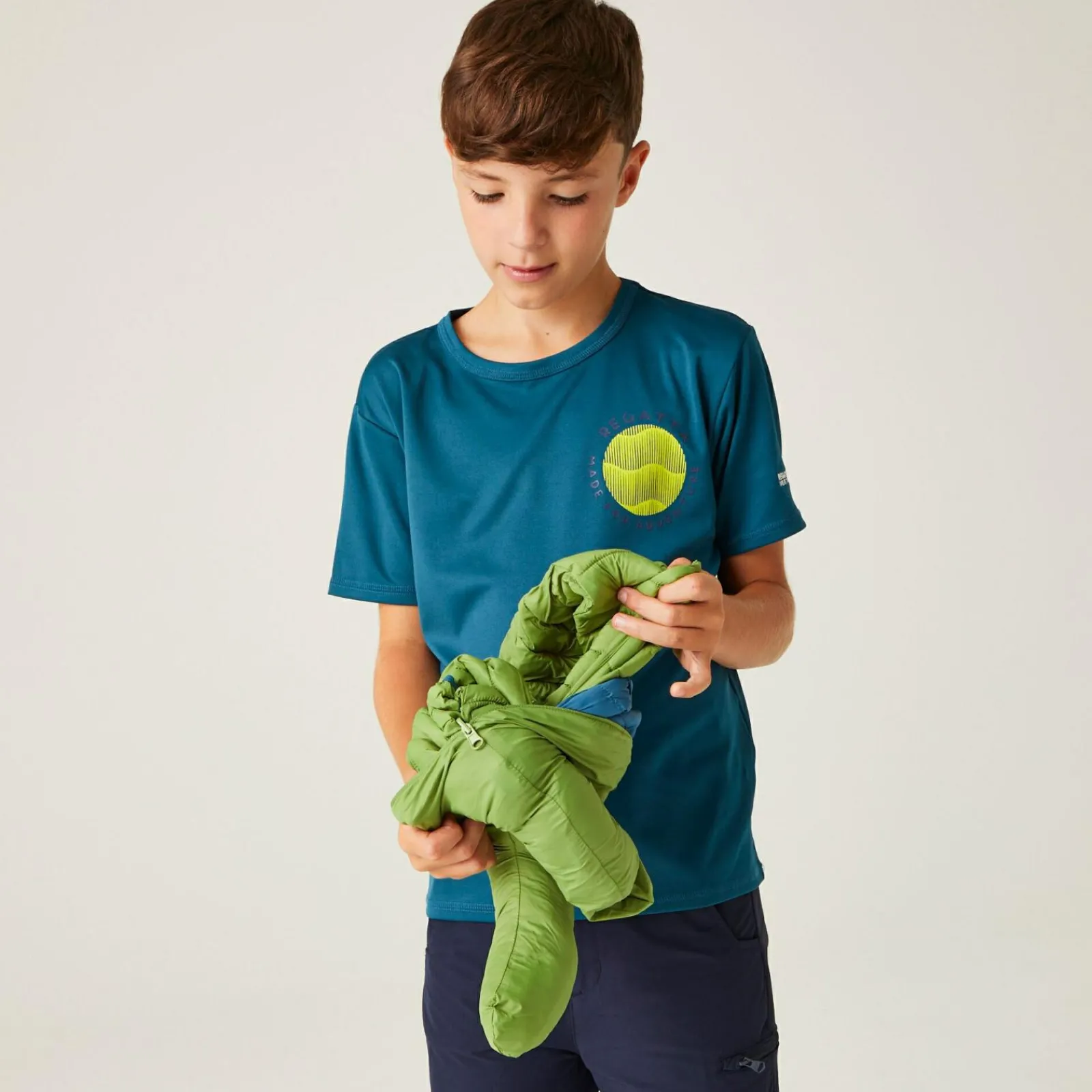 Regatta Hillpack II Enfant Veste à capuche |<Enfant Vêtements Garçon|Doudoune