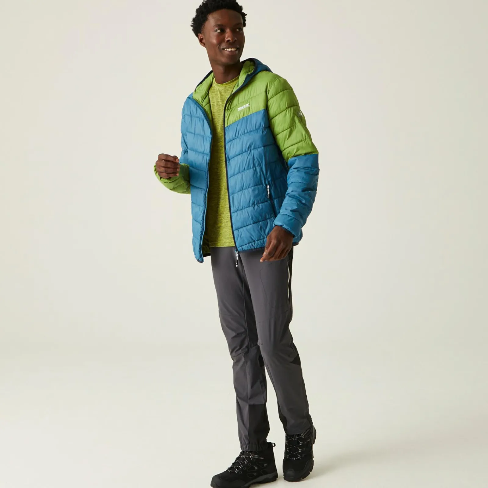 Regatta Hillpack II Homme Veste à capuche |<Homme Vestes Pliables|Vestes Isolantes
