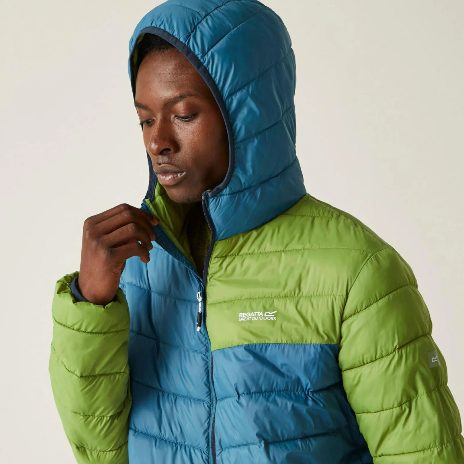 Regatta Hillpack II Homme Veste à capuche |<Homme Vestes Pliables|Vestes Isolantes