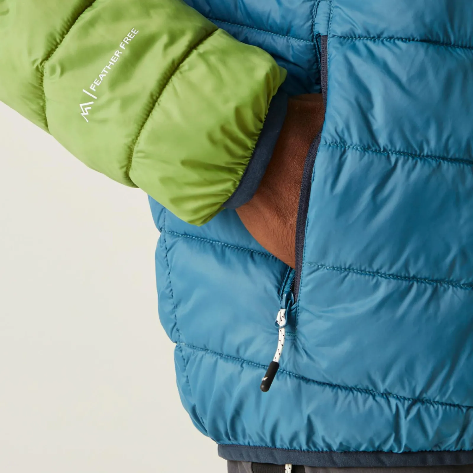 Regatta Hillpack II Homme Veste à capuche |<Homme Vestes Pliables|Vestes Isolantes