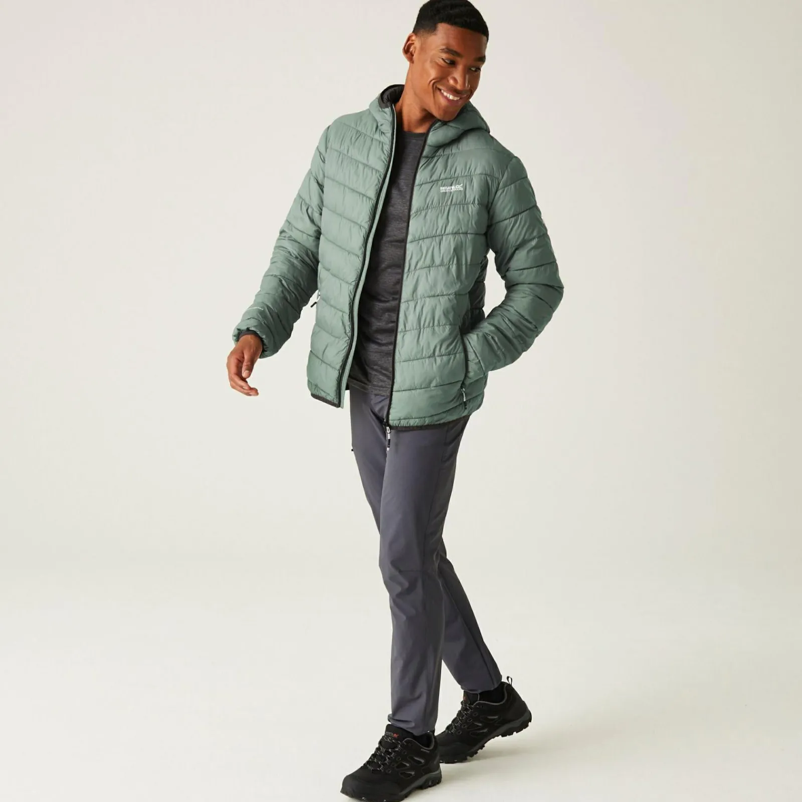 Regatta Hillpack II Homme Veste à capuche |<Homme Vestes Pliables|Vestes Isolantes