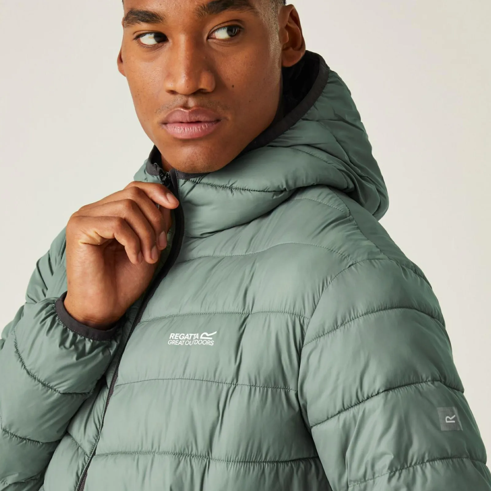 Regatta Hillpack II Homme Veste à capuche |<Homme Vestes Pliables|Vestes Isolantes
