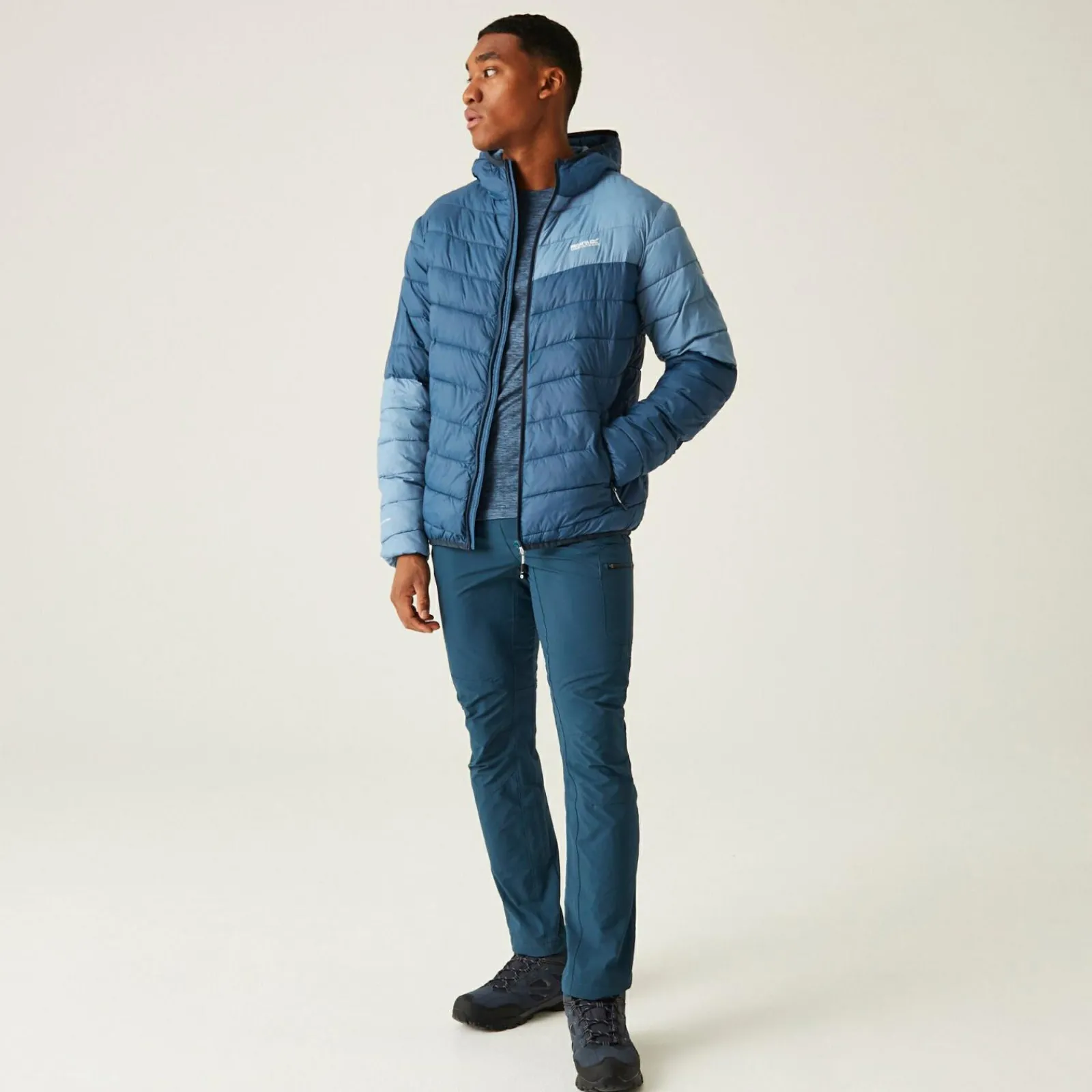 Regatta Hillpack II Homme Veste à capuche |<Homme Vestes Pliables|Vestes Isolantes
