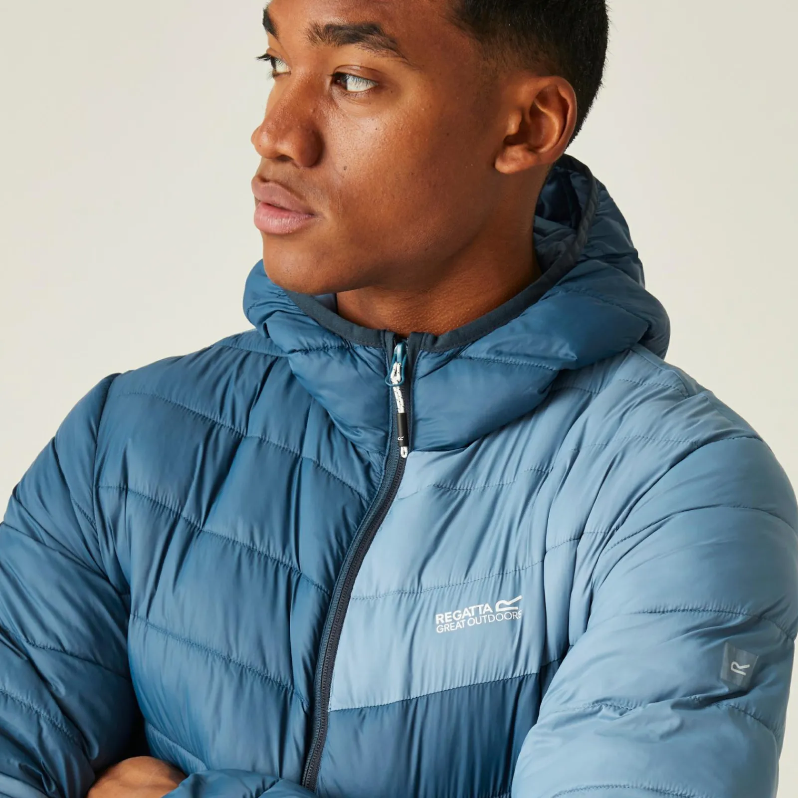 Regatta Hillpack II Homme Veste à capuche |<Homme Vestes Pliables|Vestes Isolantes
