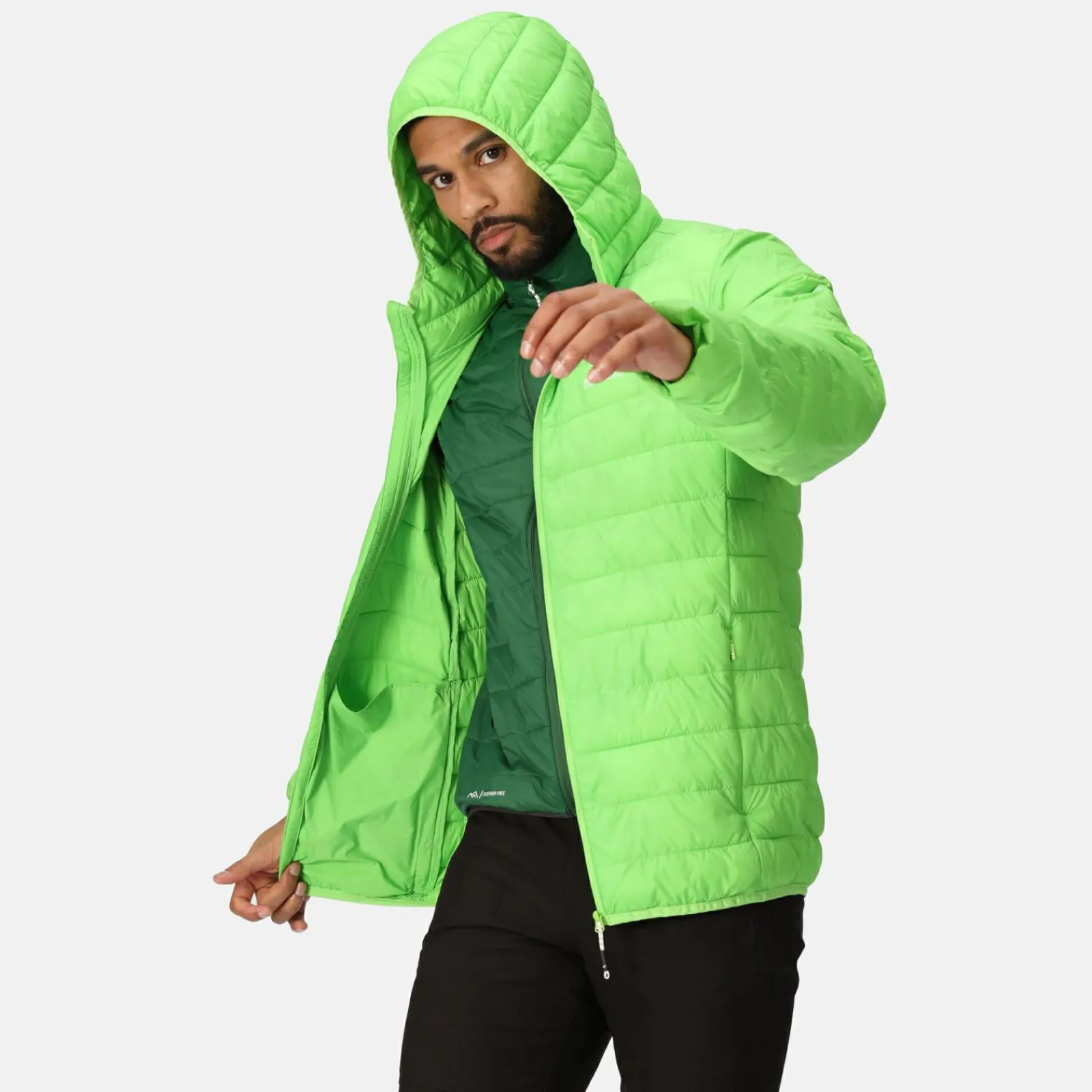 Regatta Hillpack Veste à capuche légère pour homme |<Homme Vestes Isolantes|Vestes Légères