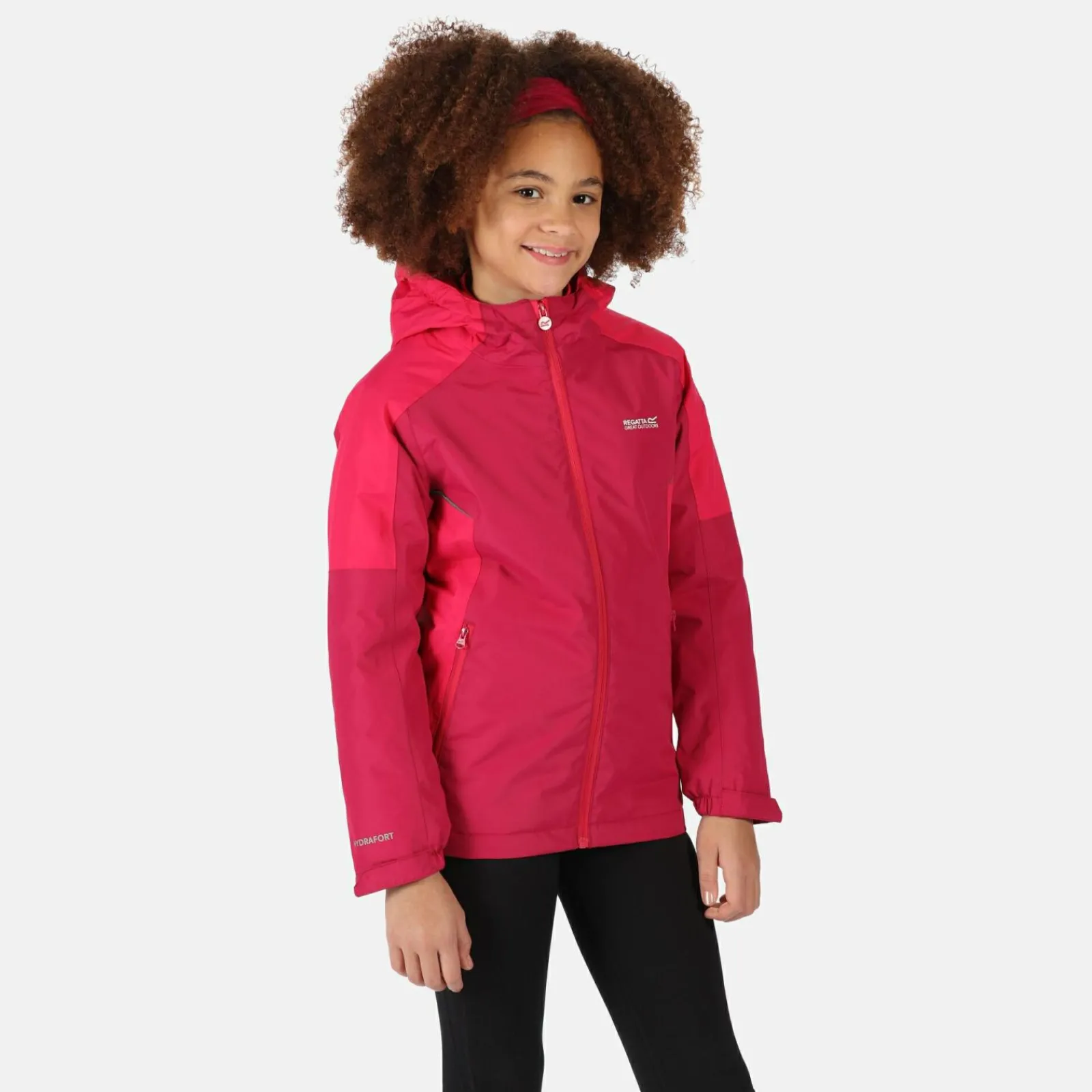 Regatta Hurdle IV Enfant Veste de marche chaude imperméable à capuche |<Enfant Vêtements De Fille|Vestes Imperméables