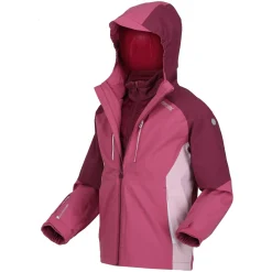 Regatta Hydrate VII Veste imperméable 3 en 1 pour enfant |<Enfant Vêtements De Fille