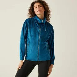 Regatta Jessalyn Femme Veste en velours entièrement zippée |<Femme Polaires Zippées