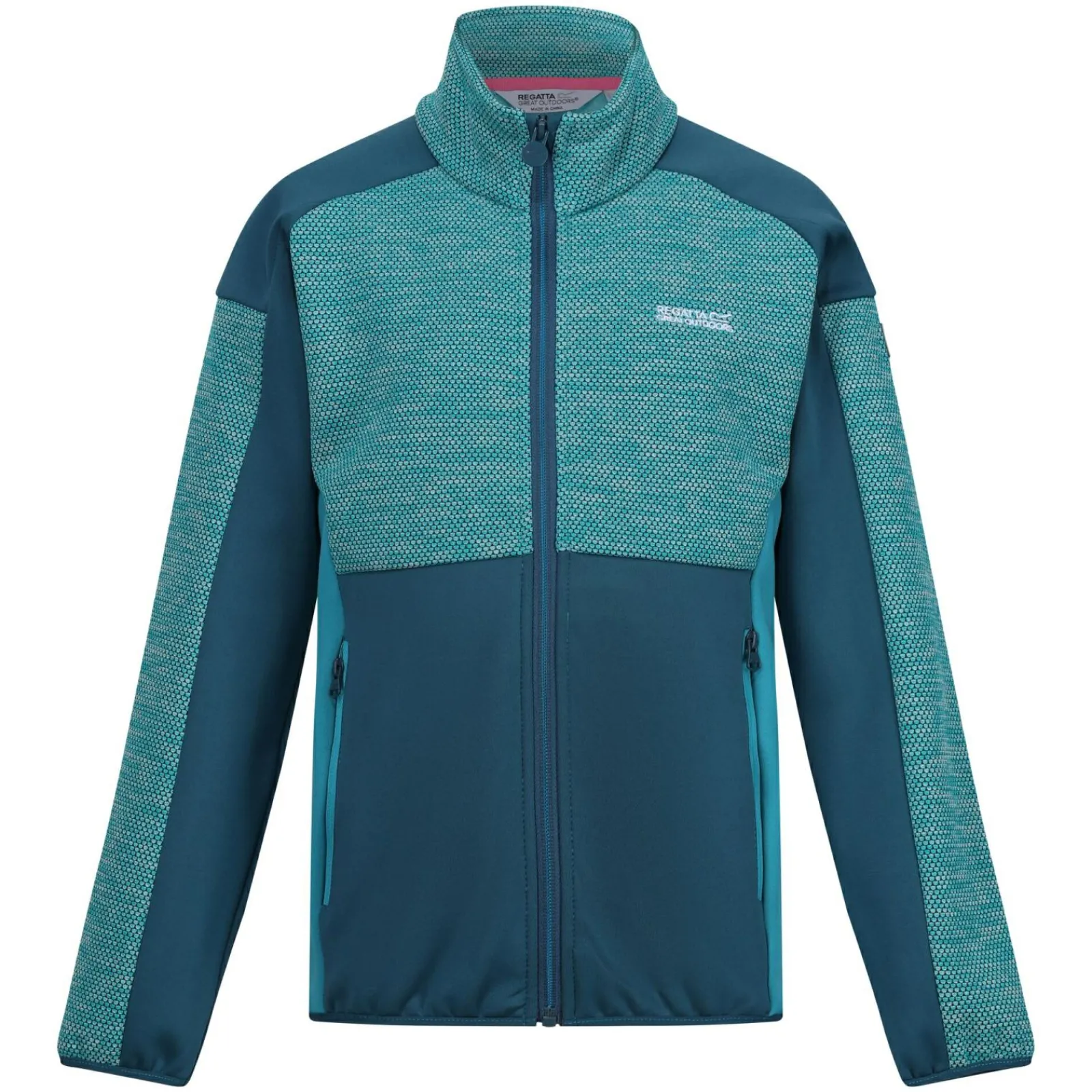 Regatta Junior Highton III Enfant Polaire zippée |<Enfant Vêtements De Fille|Polaires Zip Complet