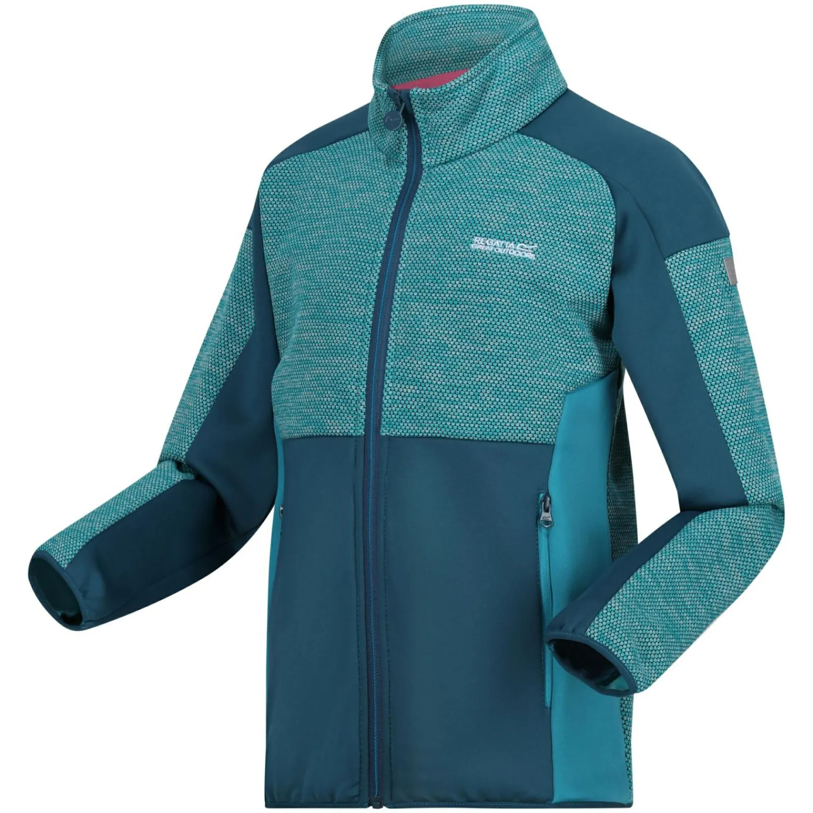 Regatta Junior Highton III Enfant Polaire zippée |<Enfant Vêtements De Fille|Polaires Zip Complet