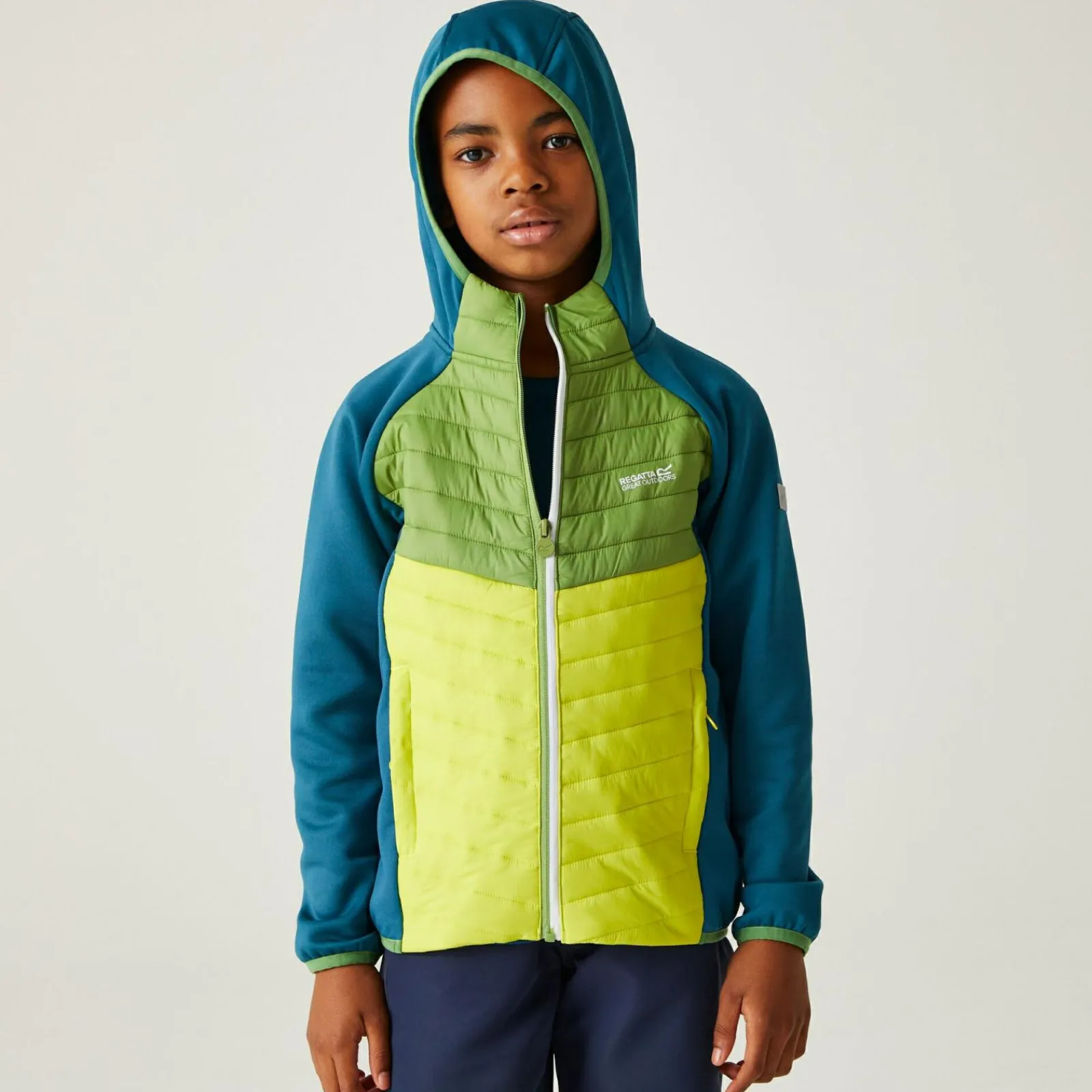 Regatta Kielder Hybrid VIII Enfant Veste |<Enfant Vêtements Garçon|Doudoune