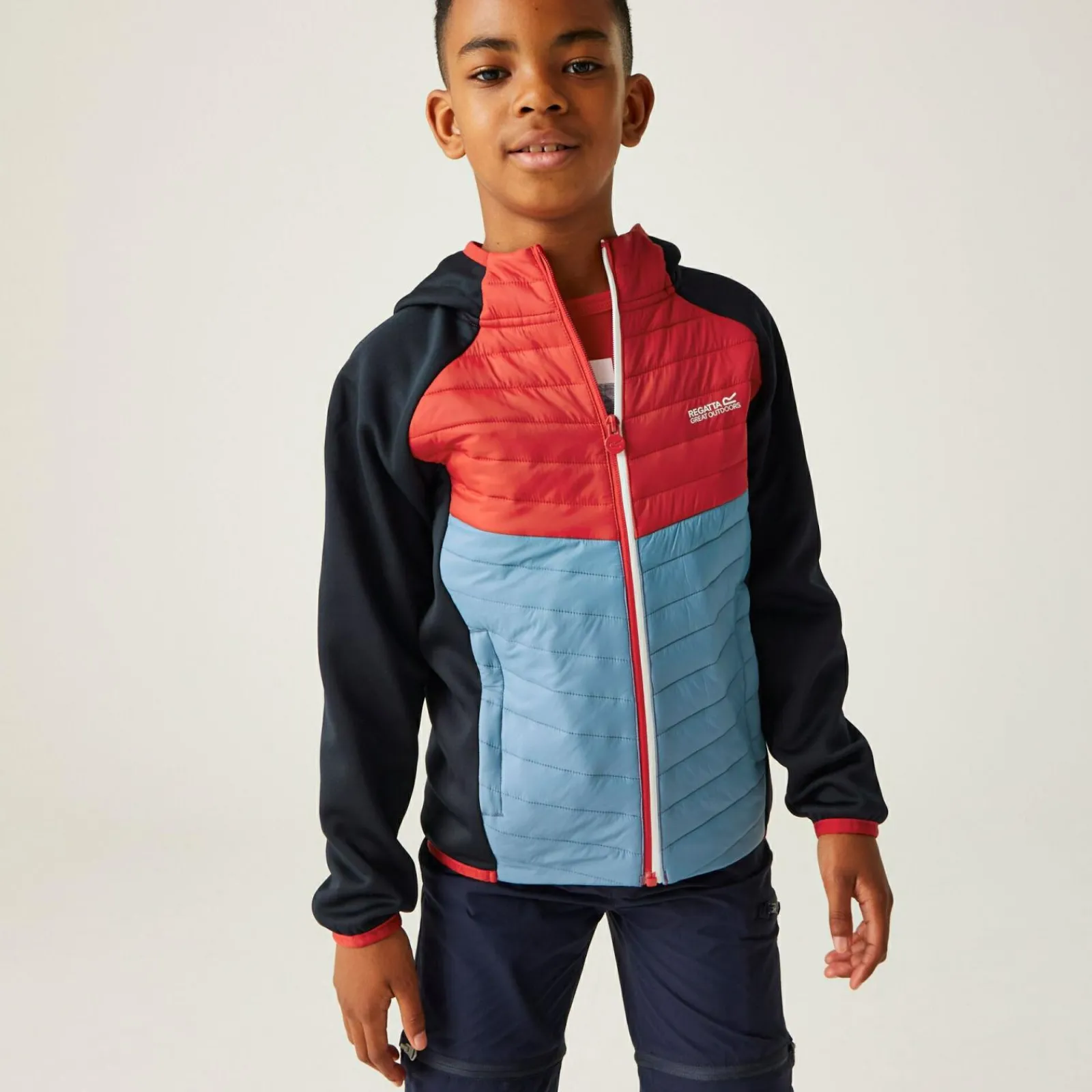 Regatta Kielder Hybrid VIII Enfant Veste |<Enfant Vêtements Garçon|Doudoune