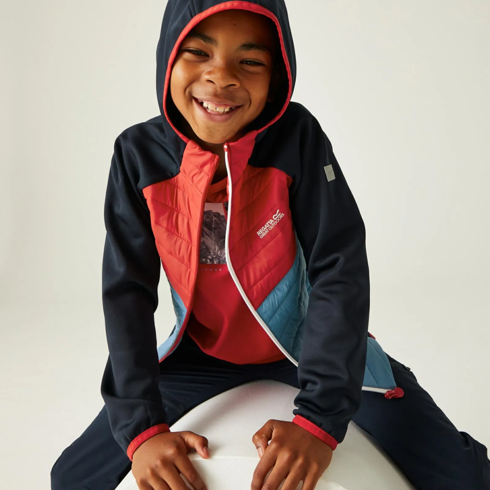 Regatta Kielder Hybrid VIII Enfant Veste |<Enfant Vêtements Garçon|Doudoune