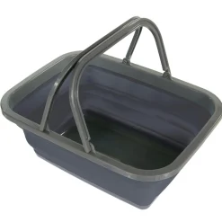 Regatta Lavabo pliable en plastique solide et pliable avec anses capacité 8L |< Couverts De Camping