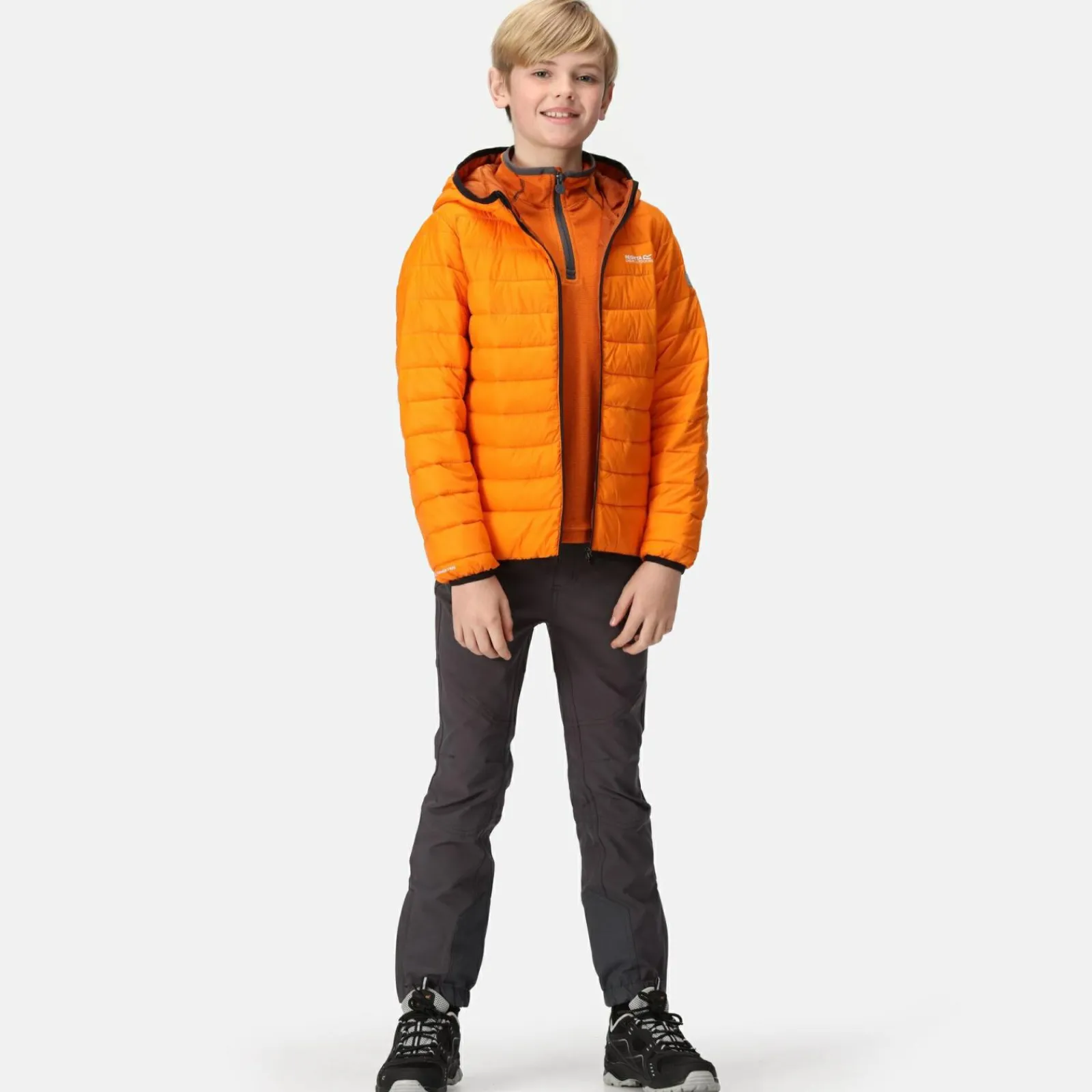 Regatta Marizion Enfant Veste à capuche baffled |<Enfant Vêtements Garçon|Doudoune