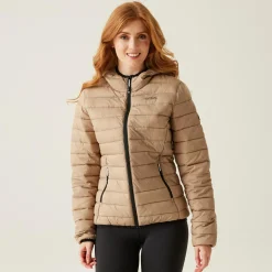 Regatta Marizion Femme Veste à capuche baffled |<Femme Doudounes|Vestes Chaudes