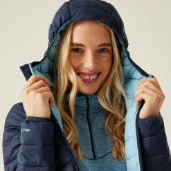 Regatta Marizion Femme Veste à capuche baffled |<Femme Doudounes|Vestes Chaudes