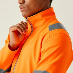 Regatta Men's Hi-Vis Pro Contract Ablaze 2 Layer Softshell Jacket |< Vêtements Haute Visibilité