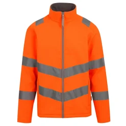 Regatta Men's Hi-Vis Pro Contract Ablaze 2 Layer Softshell Jacket |< Vêtements Haute Visibilité