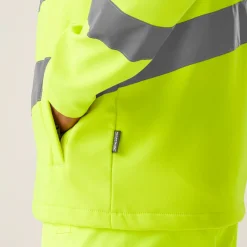 Regatta Men's Hi-Vis Pro Contract Ablaze 2 Layer Softshell Jacket |< Vêtements Haute Visibilité