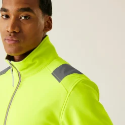 Regatta Men's Hi-Vis Pro Contract Ablaze 2 Layer Softshell Jacket |< Vêtements Haute Visibilité