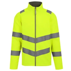 Regatta Men's Hi-Vis Pro Contract Ablaze 2 Layer Softshell Jacket |< Vêtements Haute Visibilité