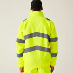 Regatta Men's Hi-Vis Pro Contract Dover Jacket |< Vêtements Haute Visibilité