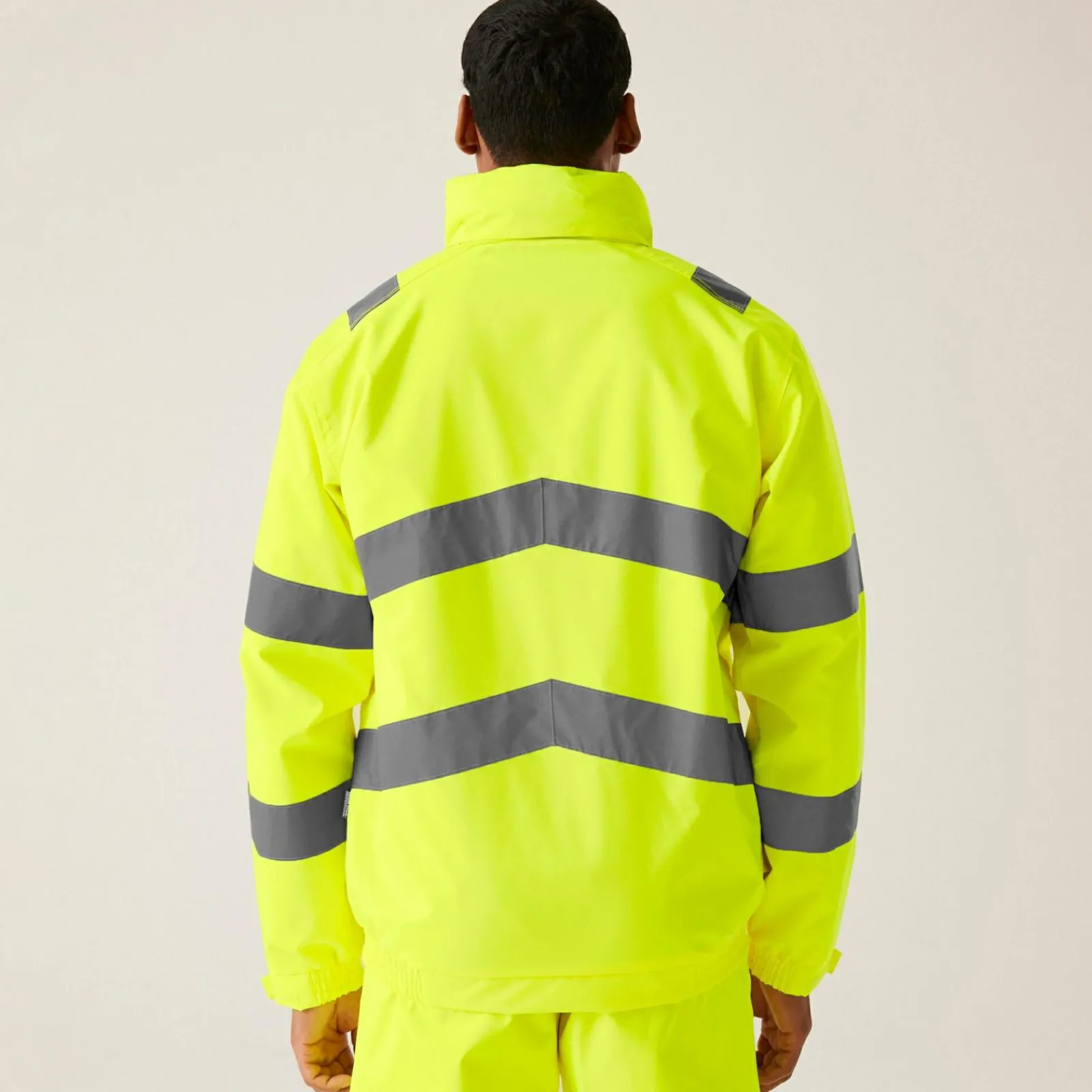 Regatta Men's Hi-Vis Pro Contract Dover Jacket |< Vêtements Haute Visibilité