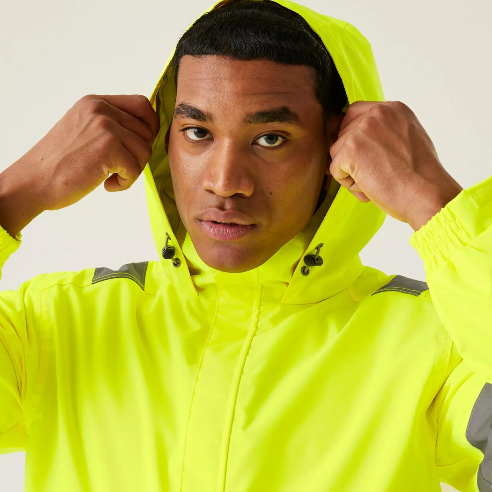 Regatta Men's Hi-Vis Pro Contract Dover Jacket |< Vêtements Haute Visibilité