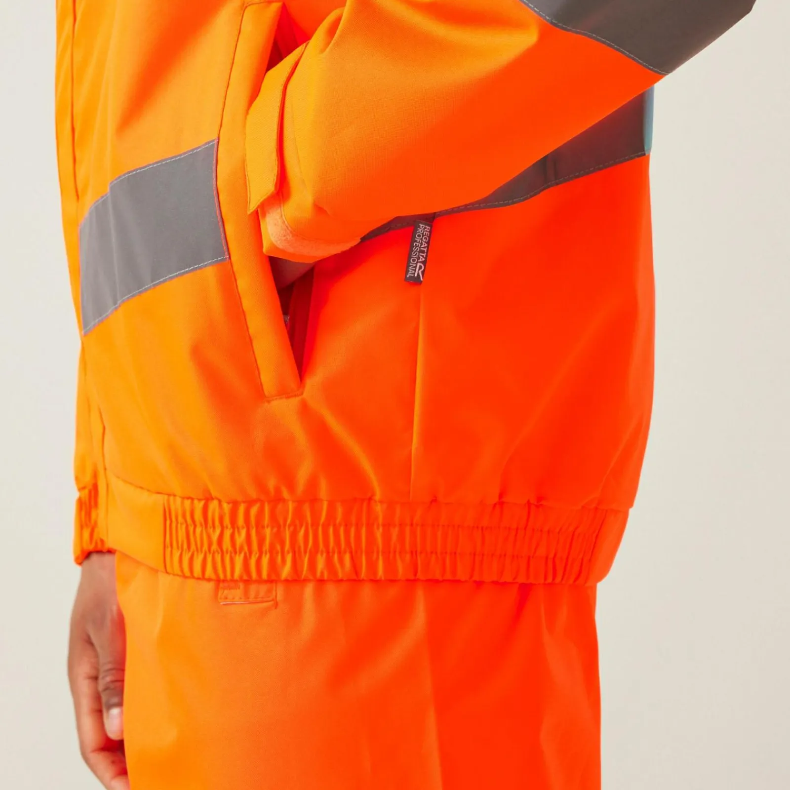 Regatta Men's Hi-Vis Pro Contract Dover Jacket |< Vêtements Haute Visibilité
