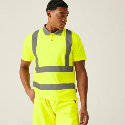 Regatta Men's Hi-Vis Pro Contract Polo |< Vêtements Haute Visibilité