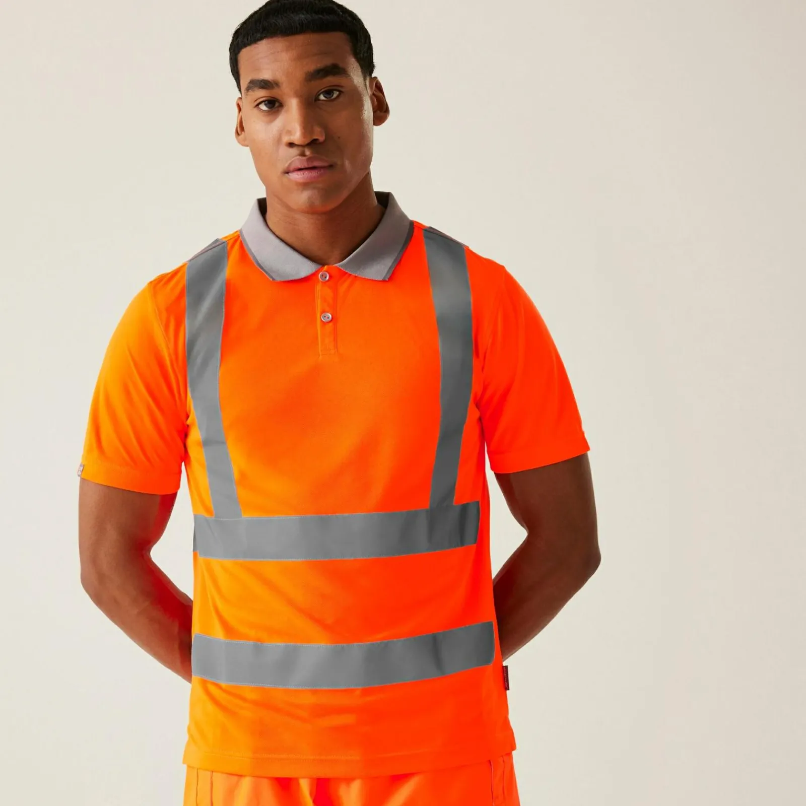 Regatta Men's Hi-Vis Pro Contract Polo |< Vêtements Haute Visibilité