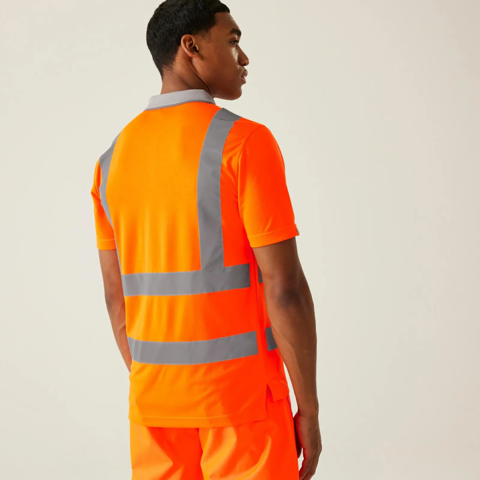 Regatta Men's Hi-Vis Pro Contract Polo |< Vêtements Haute Visibilité