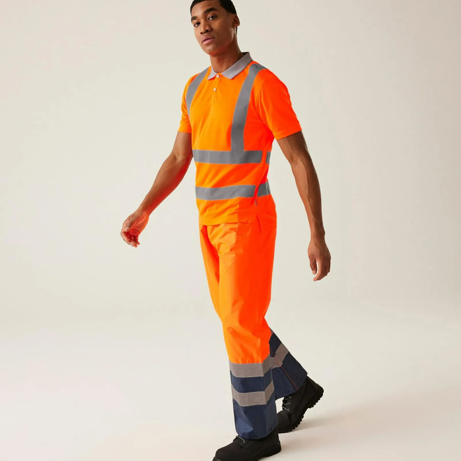 Regatta Men's Hi-Vis Pro Contract Polo |< Vêtements Haute Visibilité