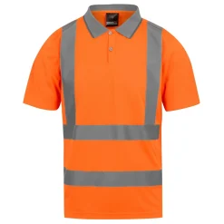 Regatta Men's Hi-Vis Pro Contract Polo |< Vêtements Haute Visibilité