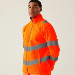 Regatta Men's Hi-Vis Pro Contract Thor Fleece |< Vêtements Haute Visibilité