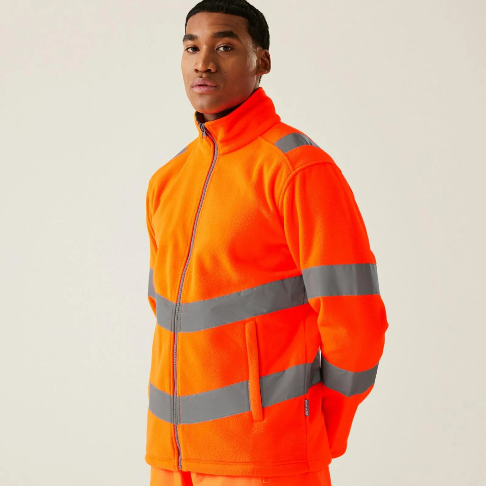 Regatta Men's Hi-Vis Pro Contract Thor Fleece |< Vêtements Haute Visibilité
