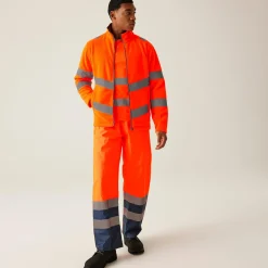 Regatta Men's Hi-Vis Pro Contract Thor Fleece |< Vêtements Haute Visibilité