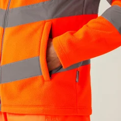 Regatta Men's Hi-Vis Pro Contract Thor Fleece |< Vêtements Haute Visibilité