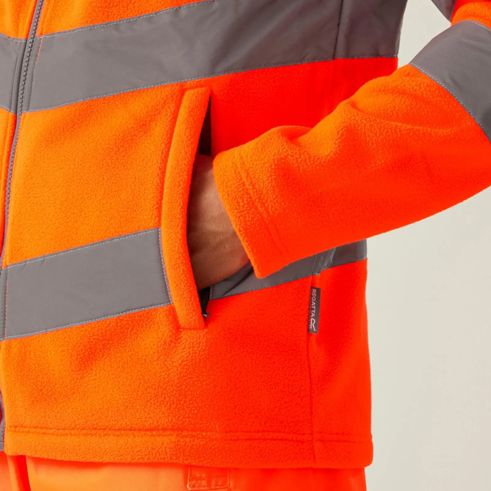 Regatta Men's Hi-Vis Pro Contract Thor Fleece |< Vêtements Haute Visibilité