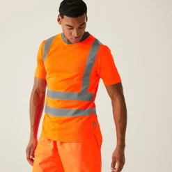 Regatta Men's Hi-Vis Pro Contract T-Shirt |< Vêtements Haute Visibilité