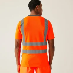 Regatta Men's Hi-Vis Pro Contract T-Shirt |< Vêtements Haute Visibilité