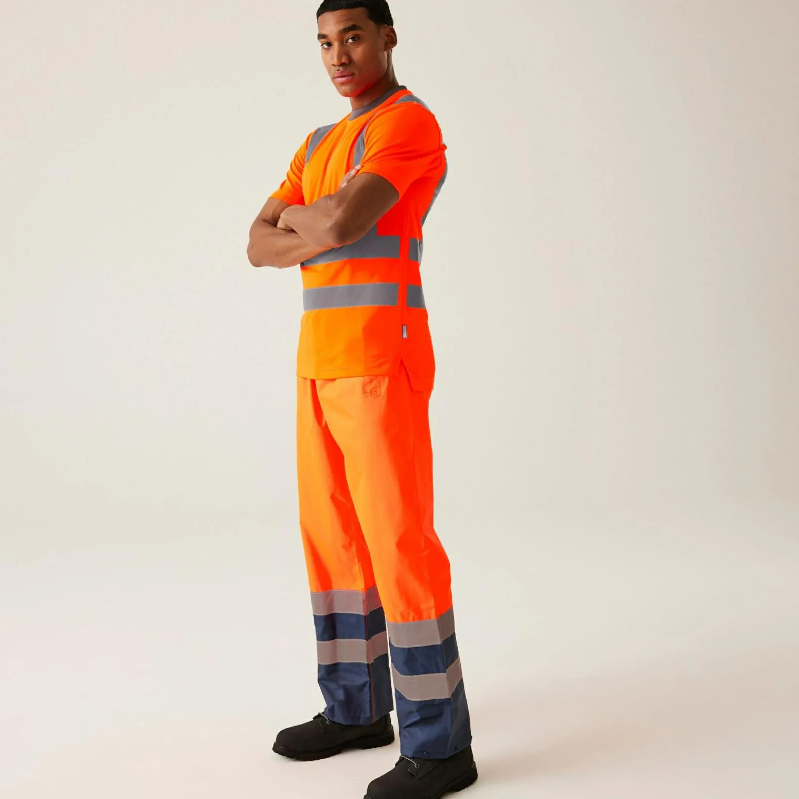 Regatta Men's Hi-Vis Pro Contract T-Shirt |< Vêtements Haute Visibilité