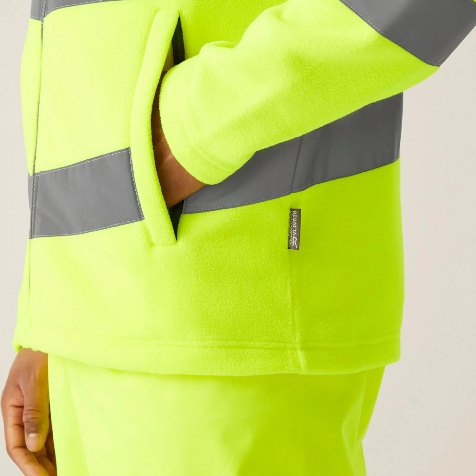 Regatta Men's Hi-Vis Pro Contract Thor Fleece |< Vêtements Haute Visibilité
